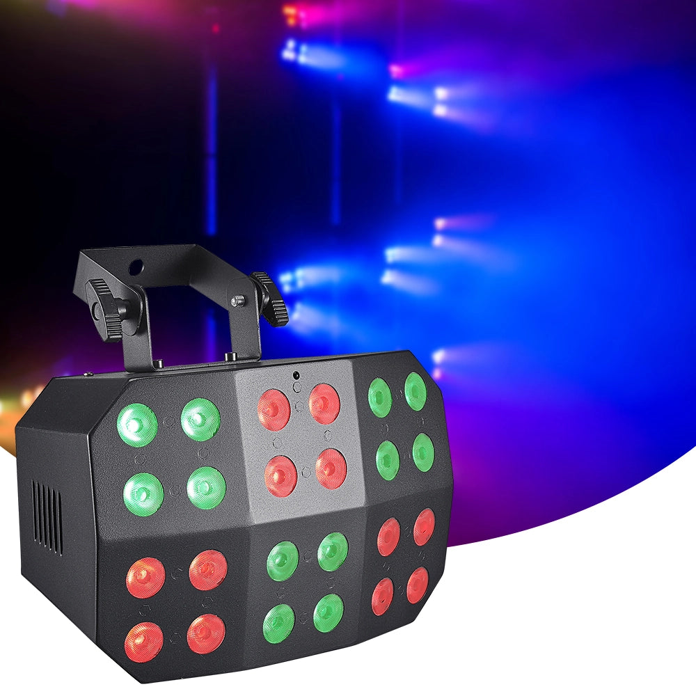 Spider Wash Light  - RGBWA UV - Battery Powered -Wireless DMX