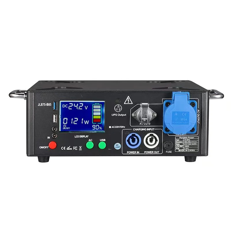 Portable Battery Pack – Rechargeable Portable Battery Pack for Sparkular, Moving Head Lights & DJ Gear
