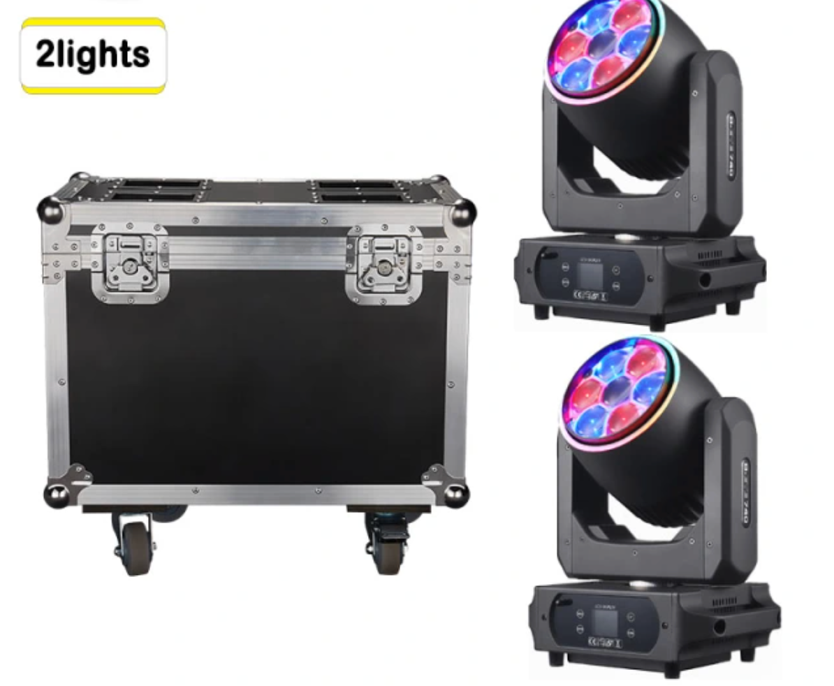 Splash X – 7x40W Bee Eye Moving Head (Battery & Wireless DMX)