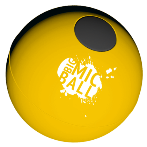 Big Mic Ball – Throwable Microphone Ball for Conferences & Events